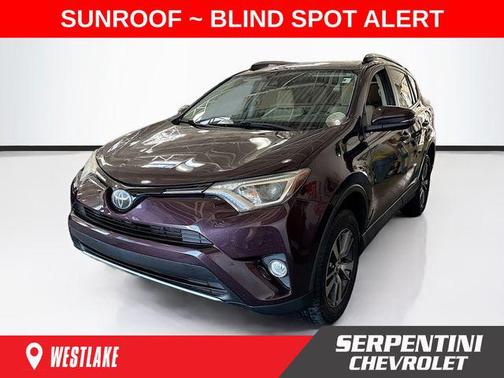 Black Currant Metallic 2018 Toyota RAV4 XLE