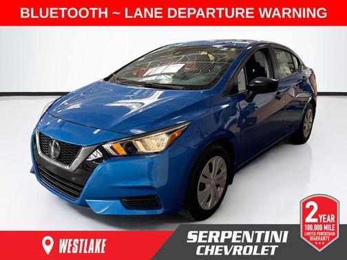 Electric Blue Metallic 2021 Nissan Versa 1.6 S