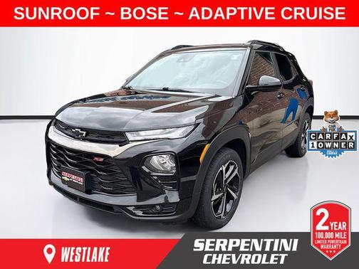 Mosaic Black Metallic 2021 Chevrolet Trailblazer RS