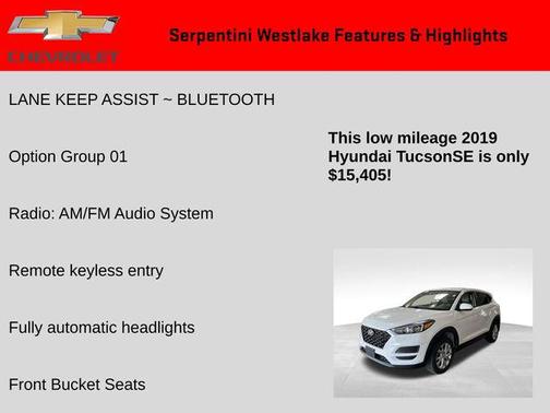 2019 Hyundai TUCSON SE