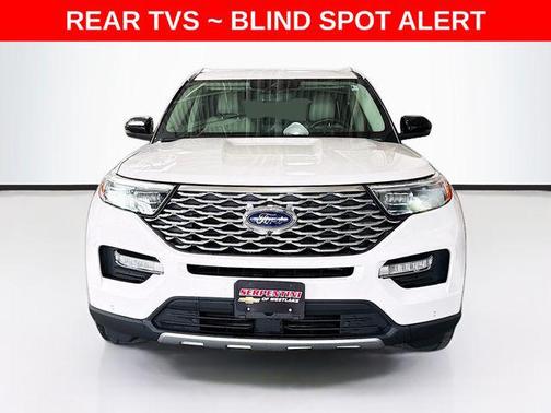 STAR WHITE MET TRI-COAT 2020 Ford Explorer Platinum