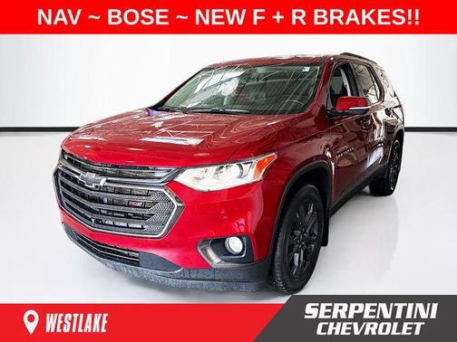 Cajun Red Tintcoat 2020 Chevrolet Traverse RS