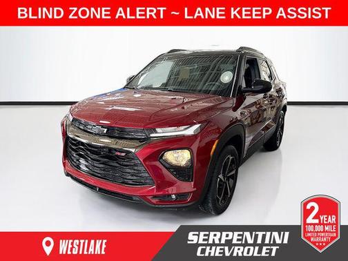 Crimson Metallic 2023 Chevrolet Trailblazer RS