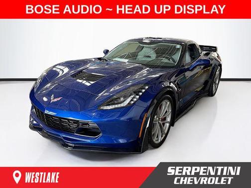 Admiral Blue Metallic 2018 Chevrolet Corvette Grand Sport