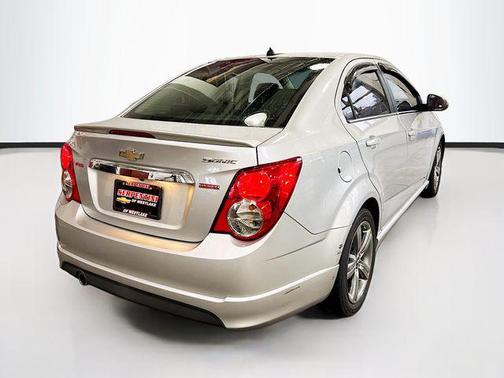 Silver Ice Metallic 2016 Chevrolet Sonic RS