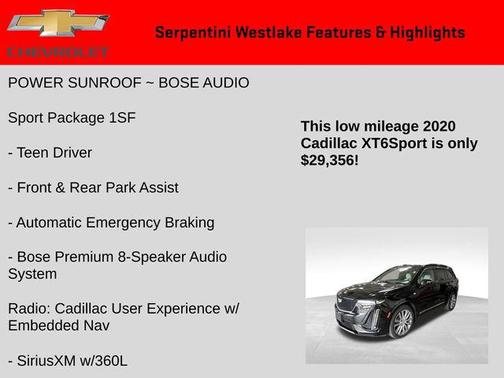 2020 Cadillac XT6 Sport AWD