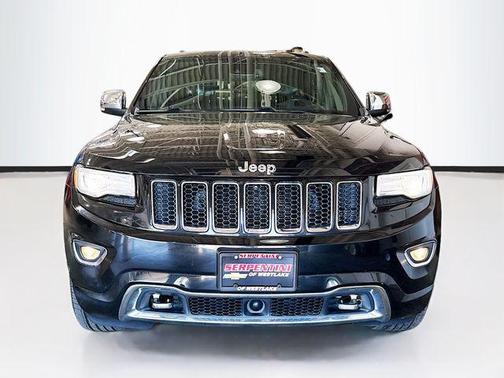 Brilliant Black Crystal Pearlcoat 2015 Jeep Grand Cherokee Overland