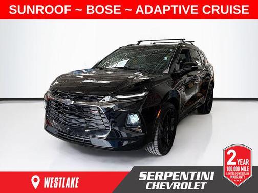 Black 2021 Chevrolet Blazer RS