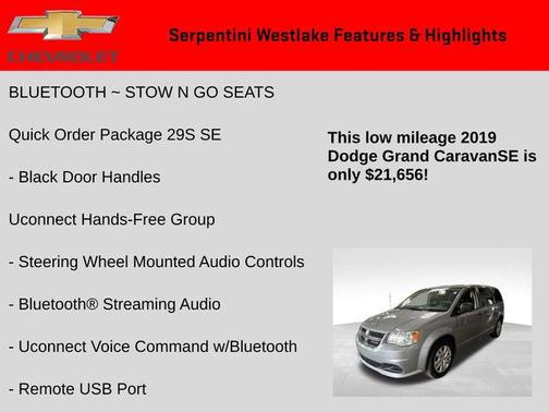 2019 Dodge Grand Caravan SE