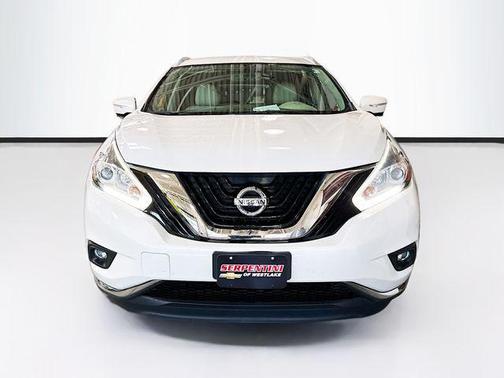 Pearl White 2015 Nissan Murano SL