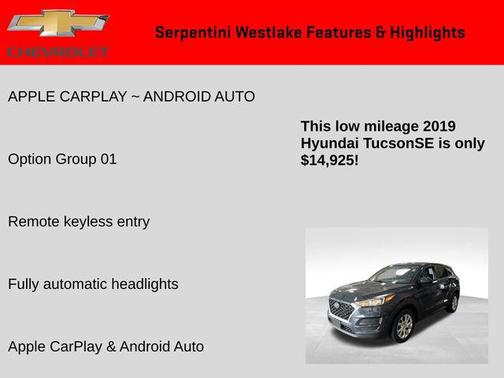 2019 Hyundai TUCSON SE