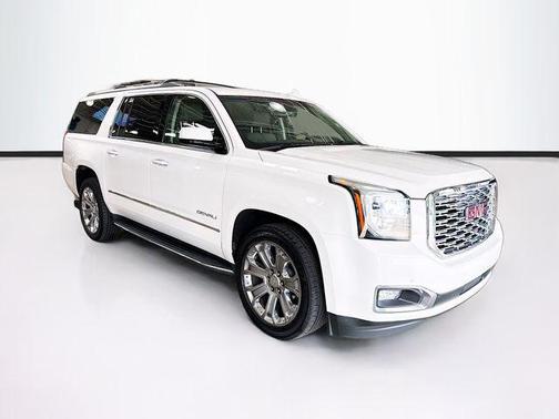 White Frost Tricoat 2018 GMC Yukon XL Denali