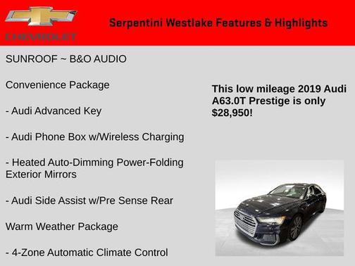 2019 Audi A6 3.0T Prestige Quattro