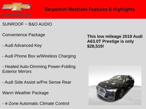 2019 Audi A6 3.0T Prestige Quattro