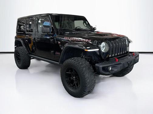 Black Clearcoat 2018 Jeep Wrangler Unlimited Rubicon