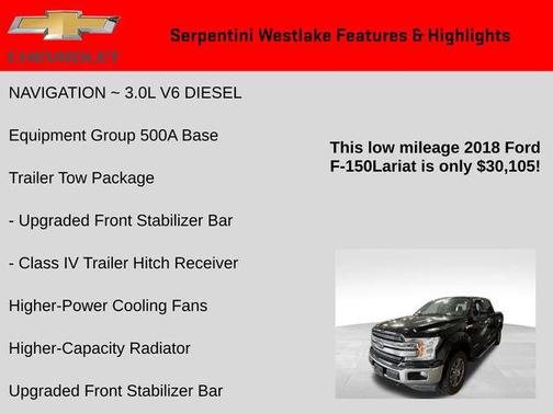 2018 Ford F-150 Lariat