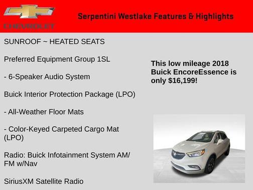 2018 Buick Encore Essence