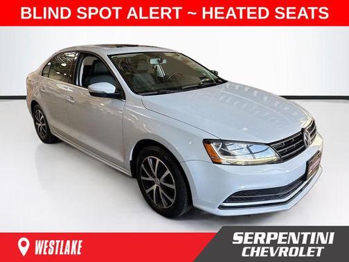 White Silver Metallic 2018 Volkswagen Jetta 1.4T SE