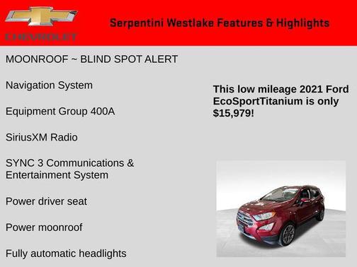 2021 Ford EcoSport Titanium