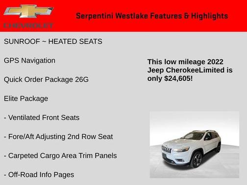 2022 Jeep Cherokee Limited