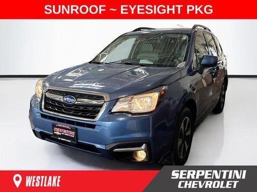 Quartz Blue Pearl 2018 Subaru Forester 2.5i Premium