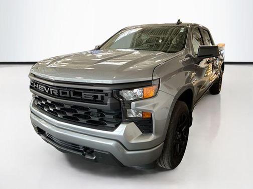 Sterling Gray Metallic 2024 Chevrolet Silverado 1500 Custom