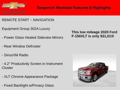 2020 Ford F-150 XLT