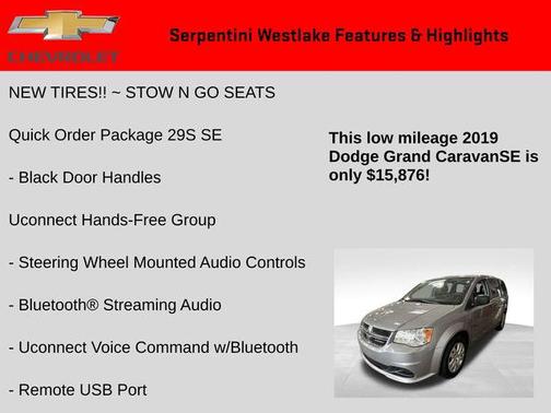 2019 Dodge Grand Caravan SE