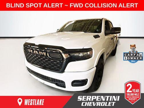 Bright White Clearcoat 2025 RAM 1500 Big Horn/Lone Star