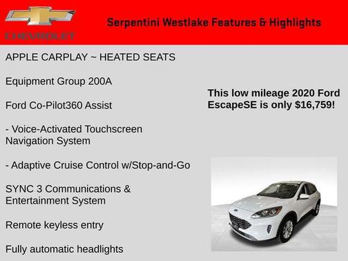 2020 Ford Escape SE