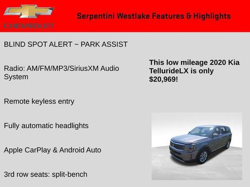 2020 Kia Telluride LX