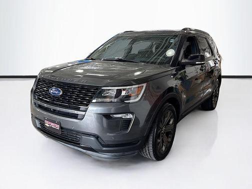 MAGNETIC METALLIC 2018 Ford Explorer Sport