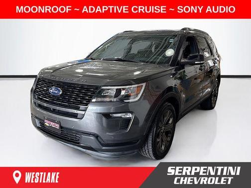 MAGNETIC METALLIC 2018 Ford Explorer Sport