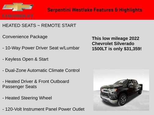 2022 Chevrolet Silverado 1500 LT