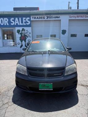 Black 2014 Dodge Avenger SE 4dr Sedan