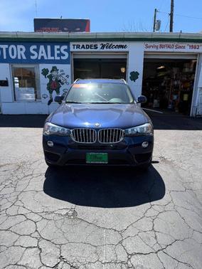 Blue 2016 BMW X3 xDrive28i