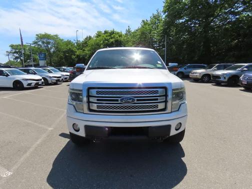 White Platinum Tri-Coat Metallic 2013 Ford F-150 Platinum