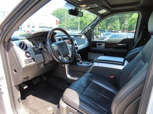 White Platinum Tri-Coat Metallic 2013 Ford F-150 Platinum