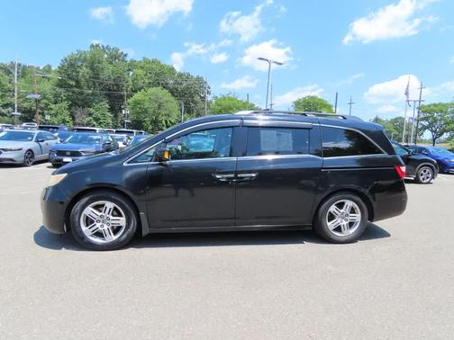 Black 2012 Honda Odyssey Touring Elite
