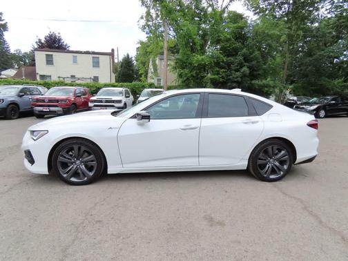 Platinum White Pearl 2023 Acura TLX A-Spec