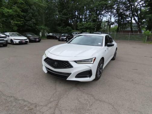 Platinum White Pearl 2023 Acura TLX A-Spec