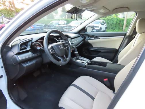 Platinum White Pearl 2020 Honda Civic LX