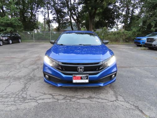 Aegean Blue Metallic 2020 Honda Civic Sport