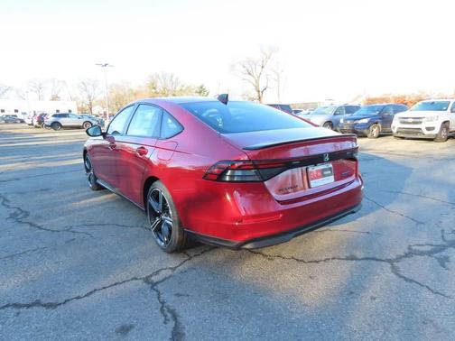 Radiant Red Metallic 2026 Honda Accord Hybrid Sport