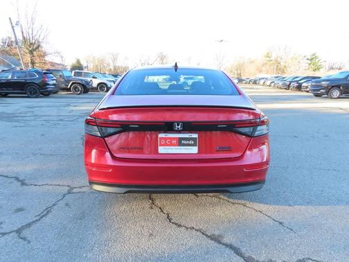 Radiant Red Metallic 2026 Honda Accord Hybrid Sport
