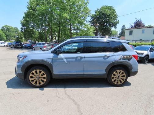 Sonic Gray Pearl 2022 Honda Passport Elite