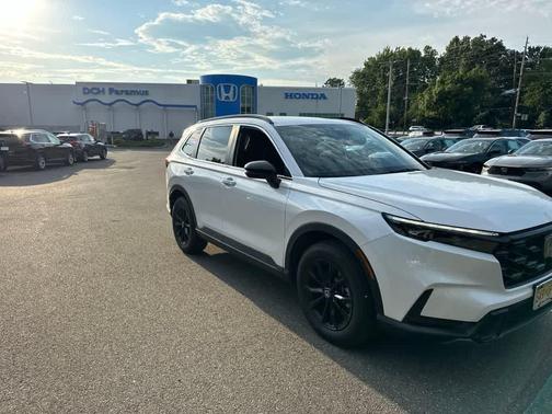 Platinum White Pearl 2024 Honda CR-V Hybrid Sport