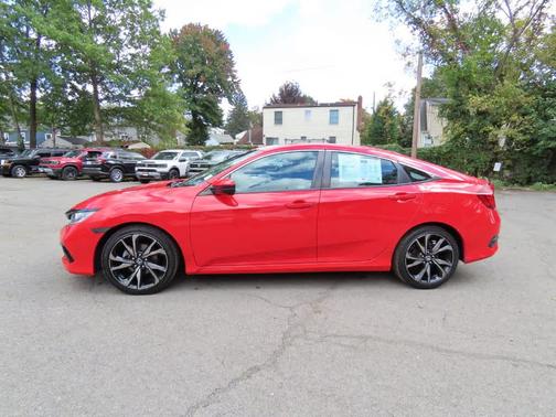 Rallye Red 2019 Honda Civic Sport