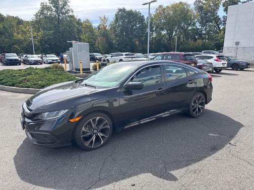 Crystal Black Pearl 2021 Honda Civic Sport