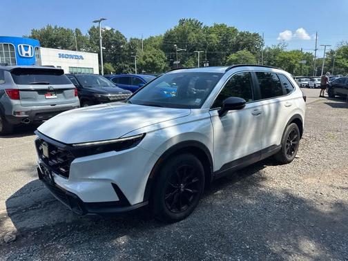 Platinum White Pearl 2023 Honda CR-V Hybrid Sport